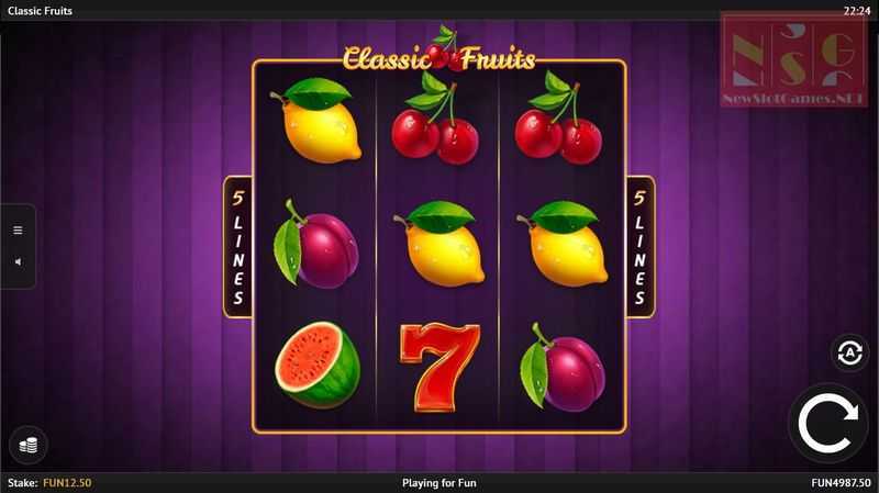 Play Classic Fruit by Funky Games