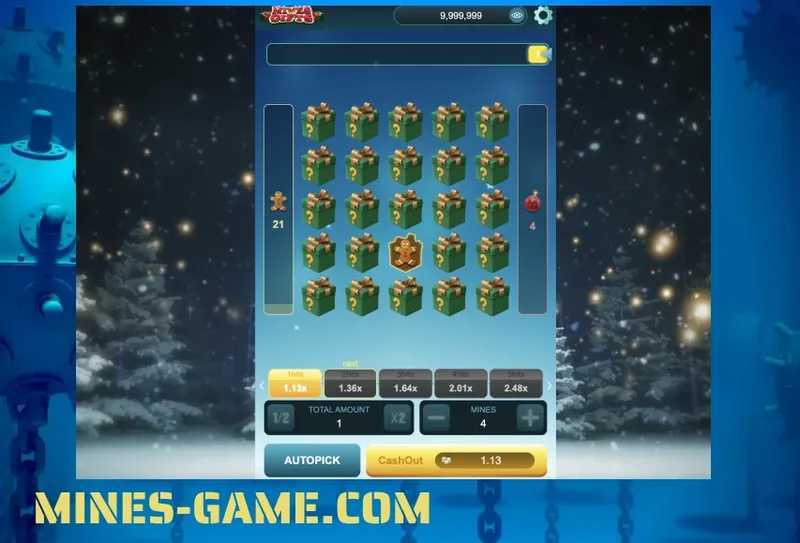 Play Mines of Gifts by Funky Games