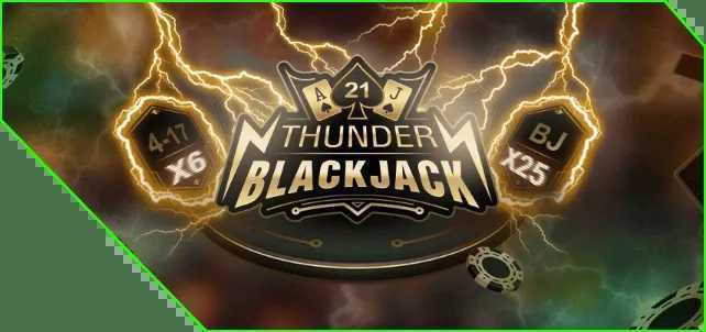 Play Thunder Blackjack by Funky Games