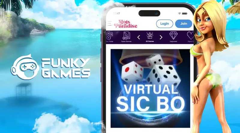 Play Virtual Sic Bo by Funky Games