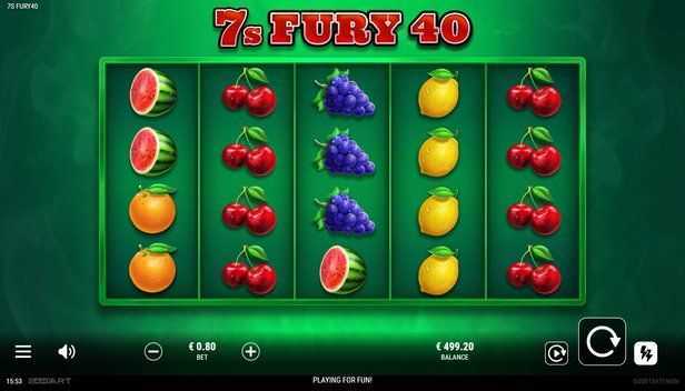 Play 7s Fury 40 by Gameart