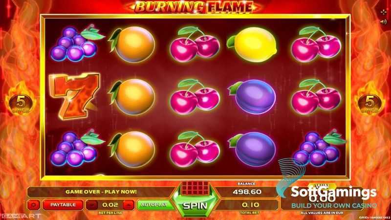 Play Burning Flame by Gameart