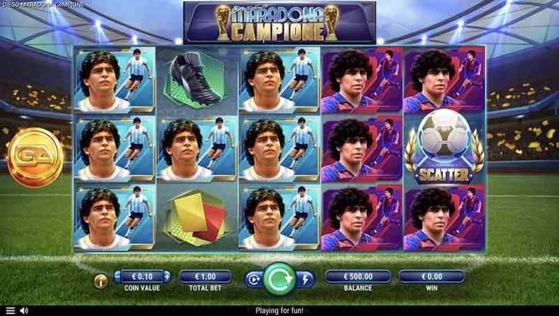 Play Diego Maradona Campione by Gameart