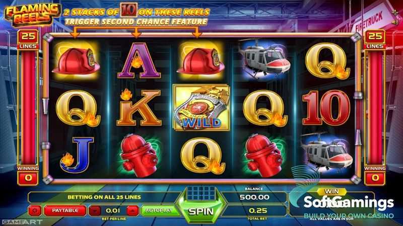 Play Flaming Reels by Gameart
