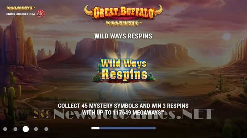 Play Great Buffalo Megaways by Gameart