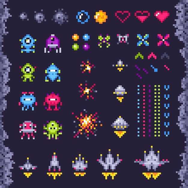 Play Pixel Invaders by Gameart