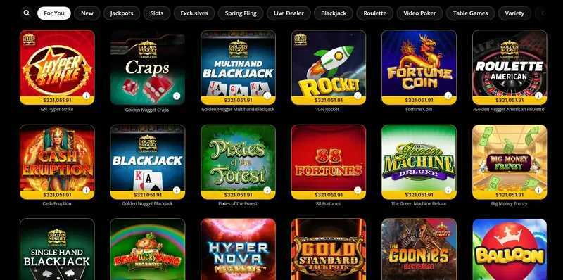 Golden Nugget Hyper Strike Golden Nugget Hyper Strike