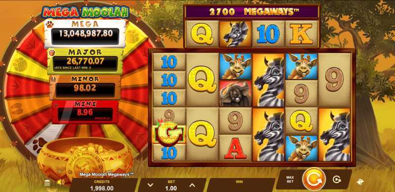 Slot Mega Moolah Megaways