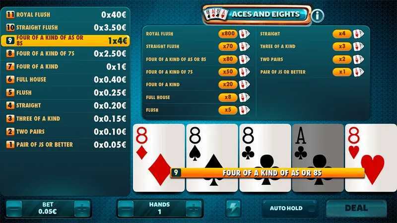 Play Aces & Eights by Games Global