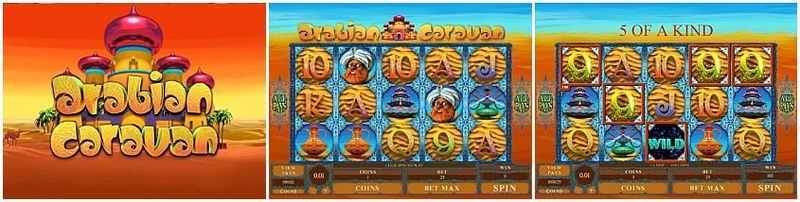 Play Arabian Caravan by Games Global