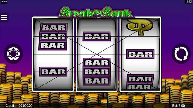 Play Break da Bank Retro Roller by Games Global