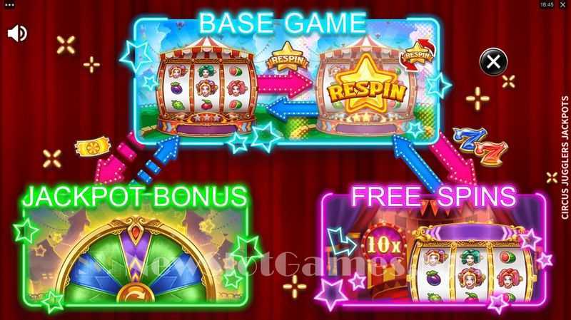 Play Circus Jugglers Jackpots by Games Global