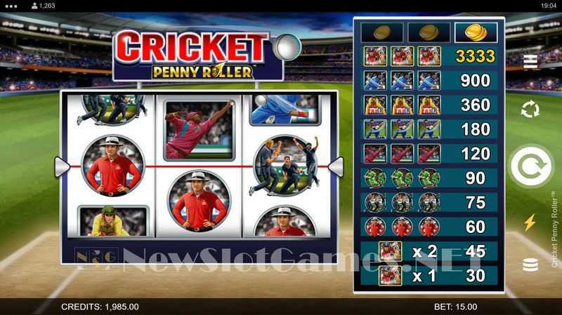 Play Cricket Penny Roller by Games Global