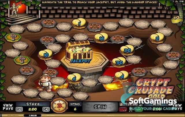 Play Crypt Crusade Gold by Games Global