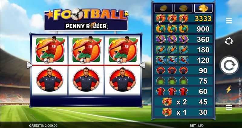 Play Football Penny Roller by Games Global