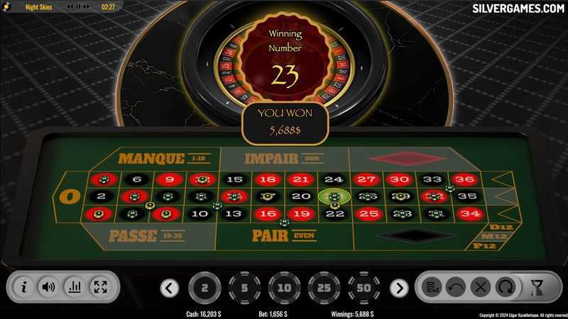 Play French Roulette by Games Global