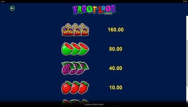 Play Froot Loot 3-Reel by Games Global