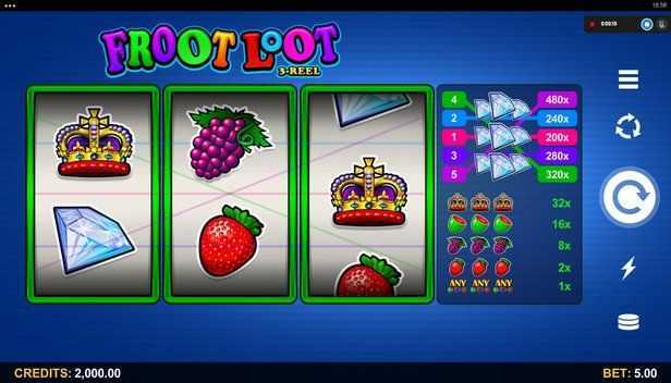 Play Froot Loot 5-Line by Games Global