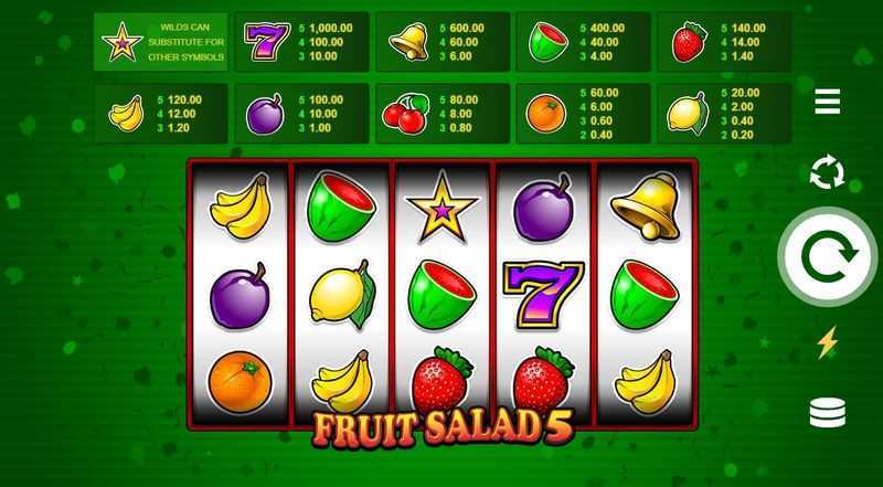 Play Fruit Salad 5-Line by Games Global