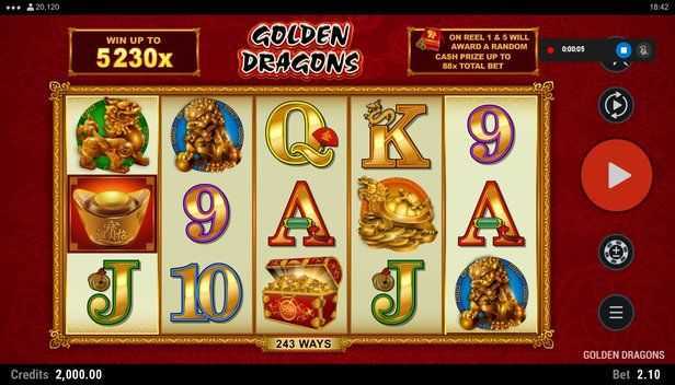 Play Golden Dragon by Games Global