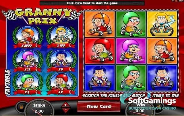 Play Granny Prix by Games Global