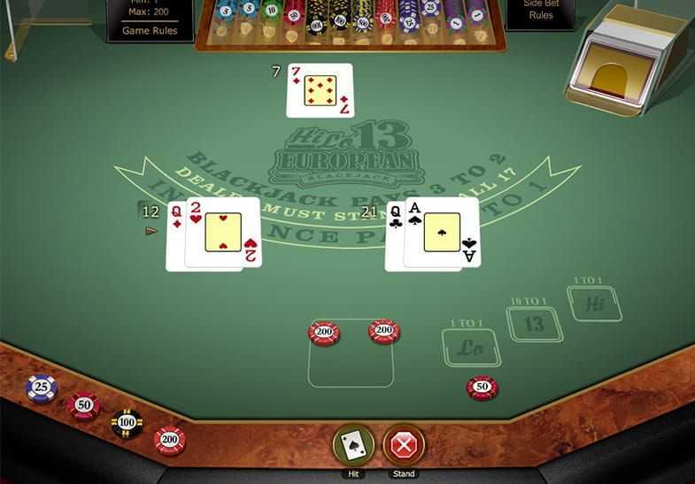 Hi Lo 13 European Blackjack Gold Hi Lo 13 European Blackjack Gold