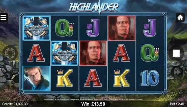 Play Highlander by Games Global