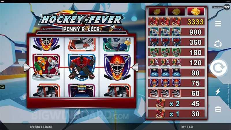 Play Hockey Fever Penny Roller by Games Global