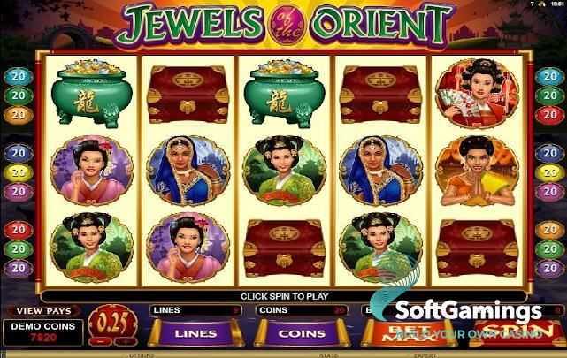 Play Jewels of the Orient by Games Global