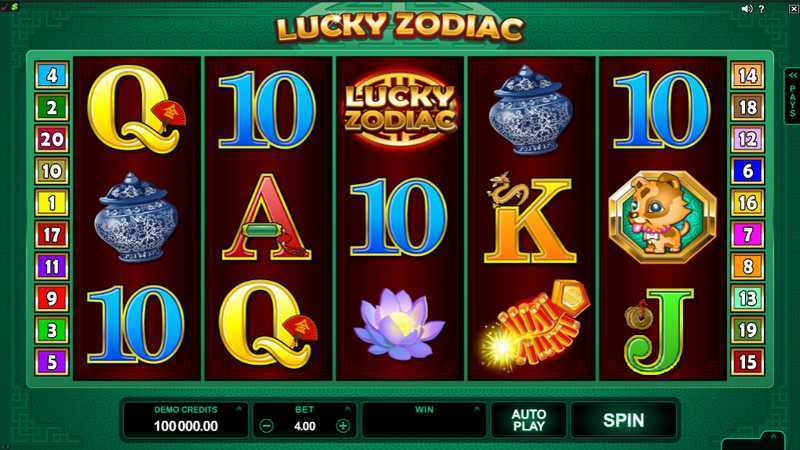 Play Lucky Zodiac by Games Global