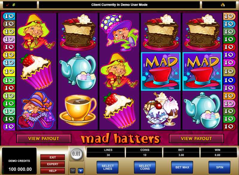 Play Mad Hatters by Games Global