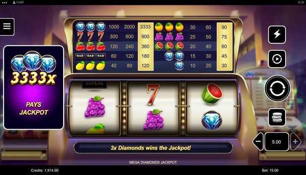 Play Mega Diamonds Jackpot by Games Global