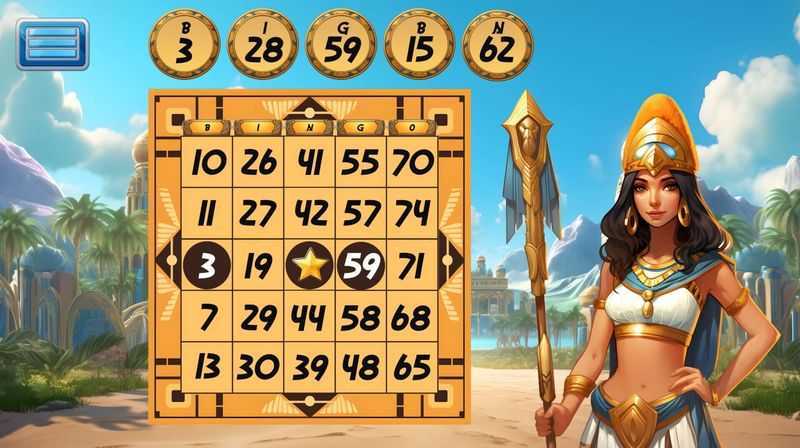 Play Pharaoh Bingo by Games Global