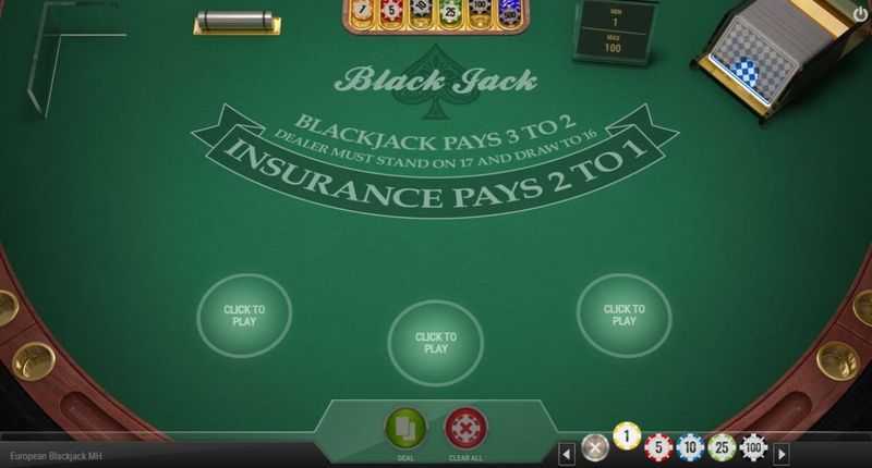 Play Premier Euro Blackjack MH by Games Global