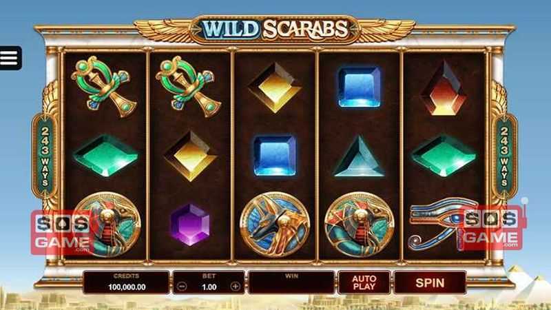 Play Wild Scarabs by Games Global