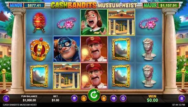 Play Cashbag Bandits by Games Inc