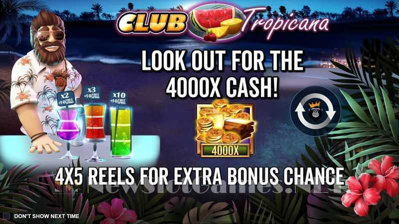 Slot Club Tropicana Wild