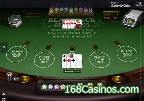 Play Blackjack Progressive by Gamesos