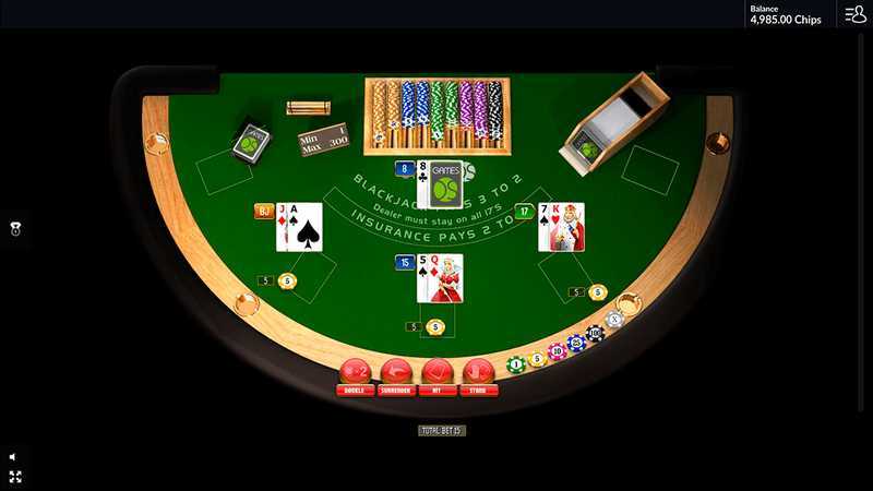 Play Blackjack Surrender by Gamesos