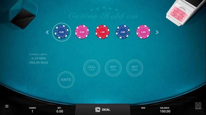 Play Casino Hold'em by Gamesos