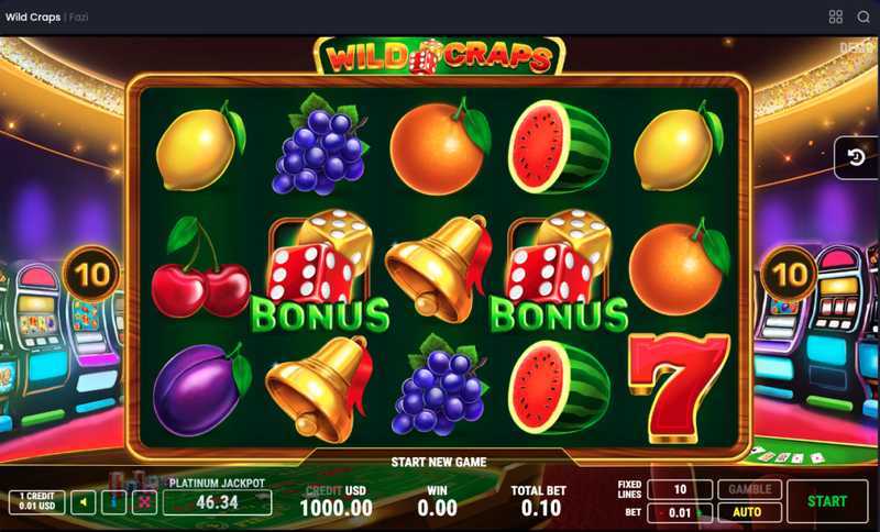 Play Craps by Gamesos