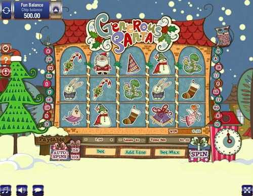 Play Generous Santa by Gamesos