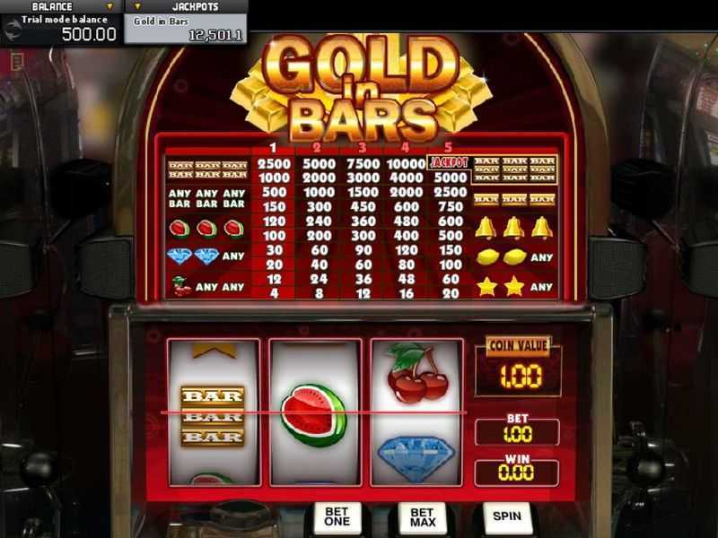 Play Gold in Bars by Gamesos