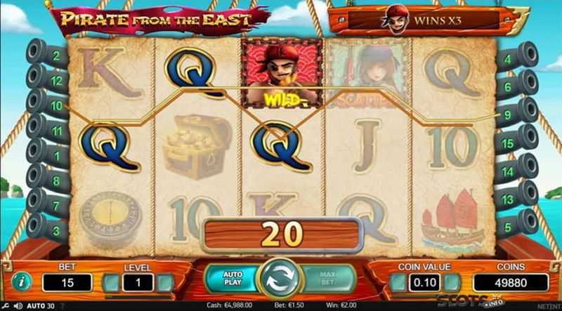 Play Pirate Slots by Gamesos