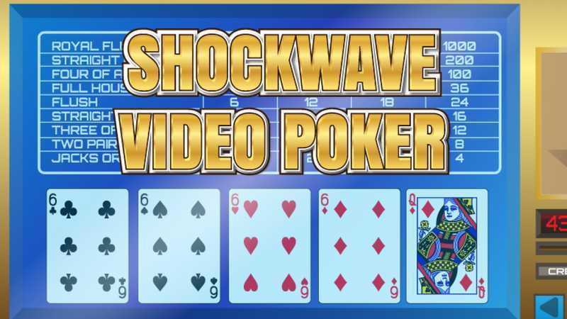 Play Shockwave Poker by Gamesos