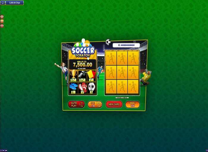 Play Soccer Scratch by Gamesos