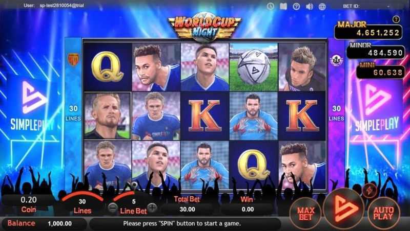 Slot World-Cup Soccer Spins