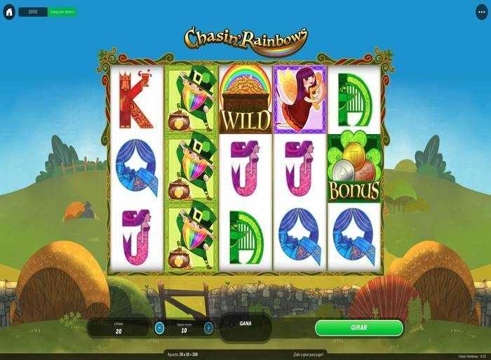 Play Chasin Rainbows by Gamesys