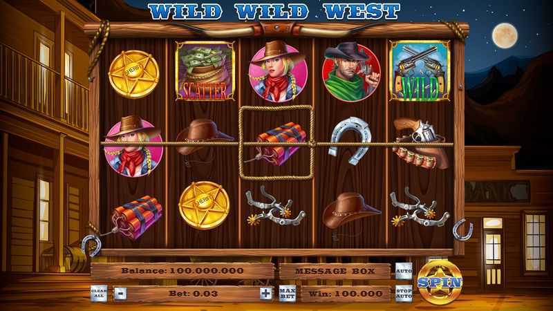 Slot Reel Wild West