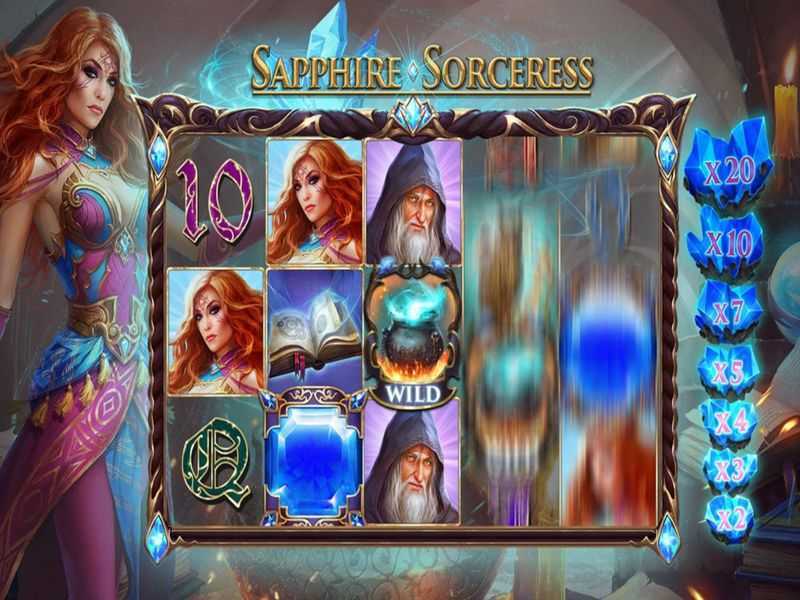 Play Sapphire Sorceress by Gamesys